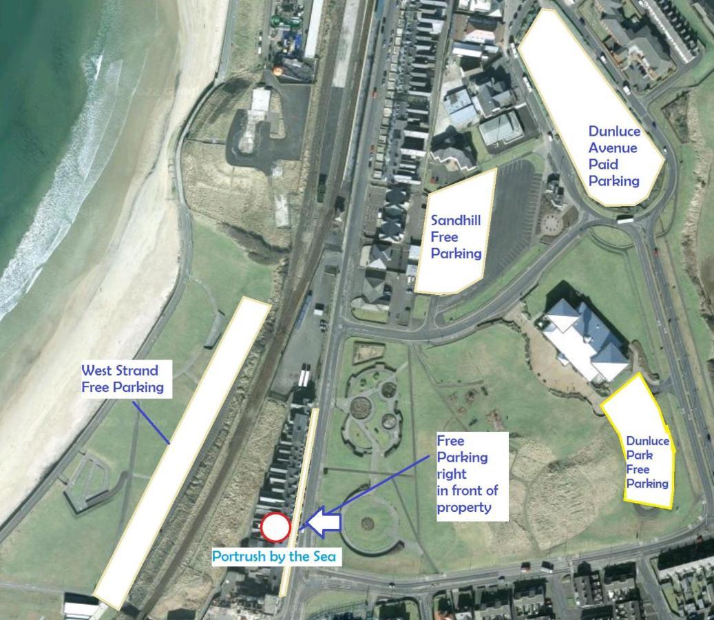 1 Dunluce Park - Portrush By The Sea Apartment ภายนอก รูปภาพ